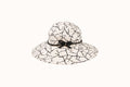 Brim Hat Vita Osso